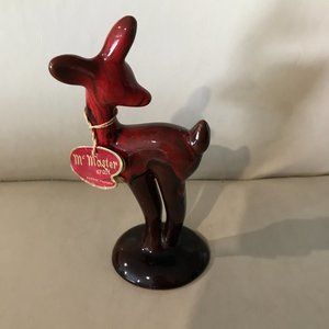 Vintage McMaster Ceramic Red Deer